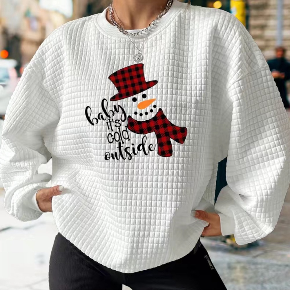 Light weight quilted sweat shirt